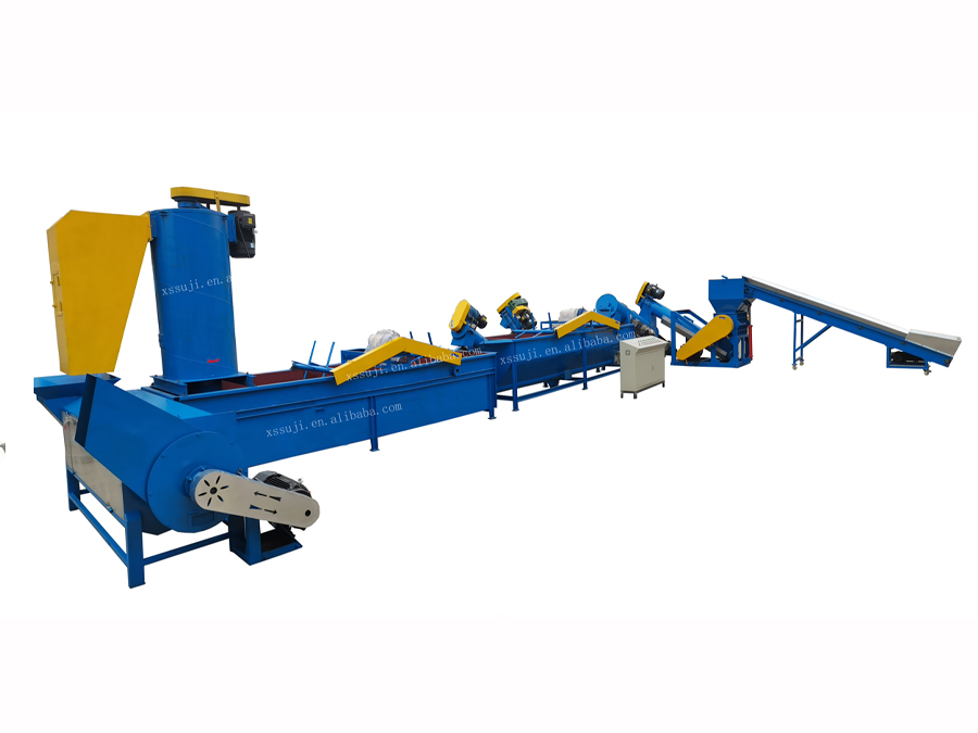 噸包袋雙槽破碎清洗線(xiàn)